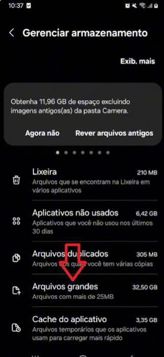 liberar memória celular