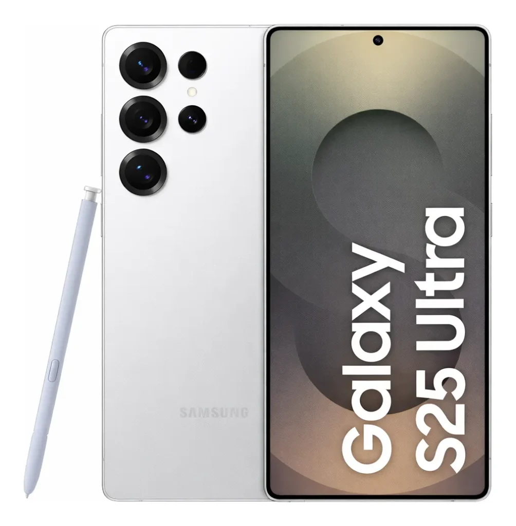 Samsung Galaxy S25 Ultra com câmera de 200 MP e design premium em titânio