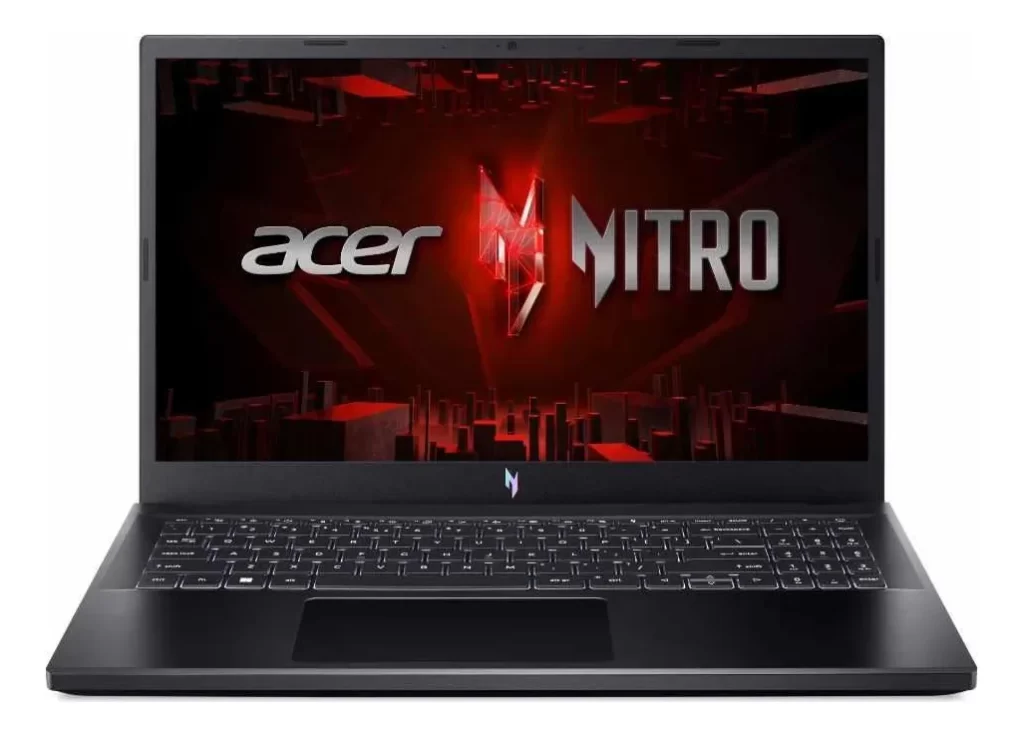 Acer Nitro V15 RTX 3050 notebook gamer melhor desempenho 2026