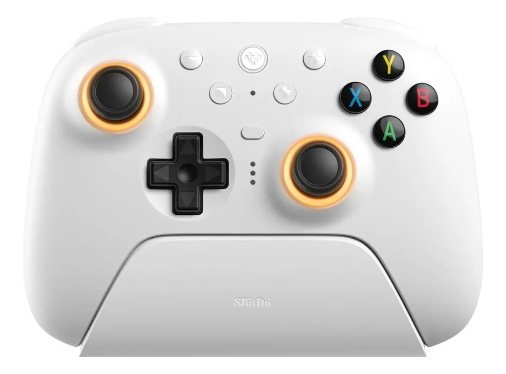 controle 8BitDo Ultimate 2 para PC com baixa latência e dock de carregamento