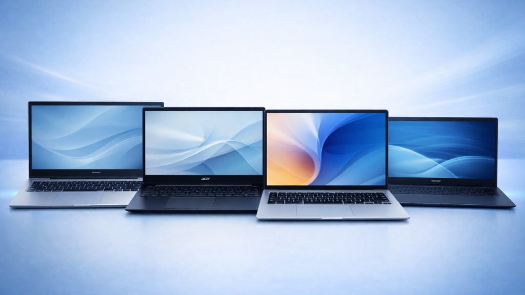 Melhores notebooks custo-benefício 2026 com opções boas e baratas que não travam