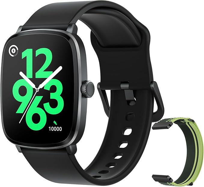 smartwatch haylou rs5 tela amoled 2 polegadas com chamadas bluetooth
