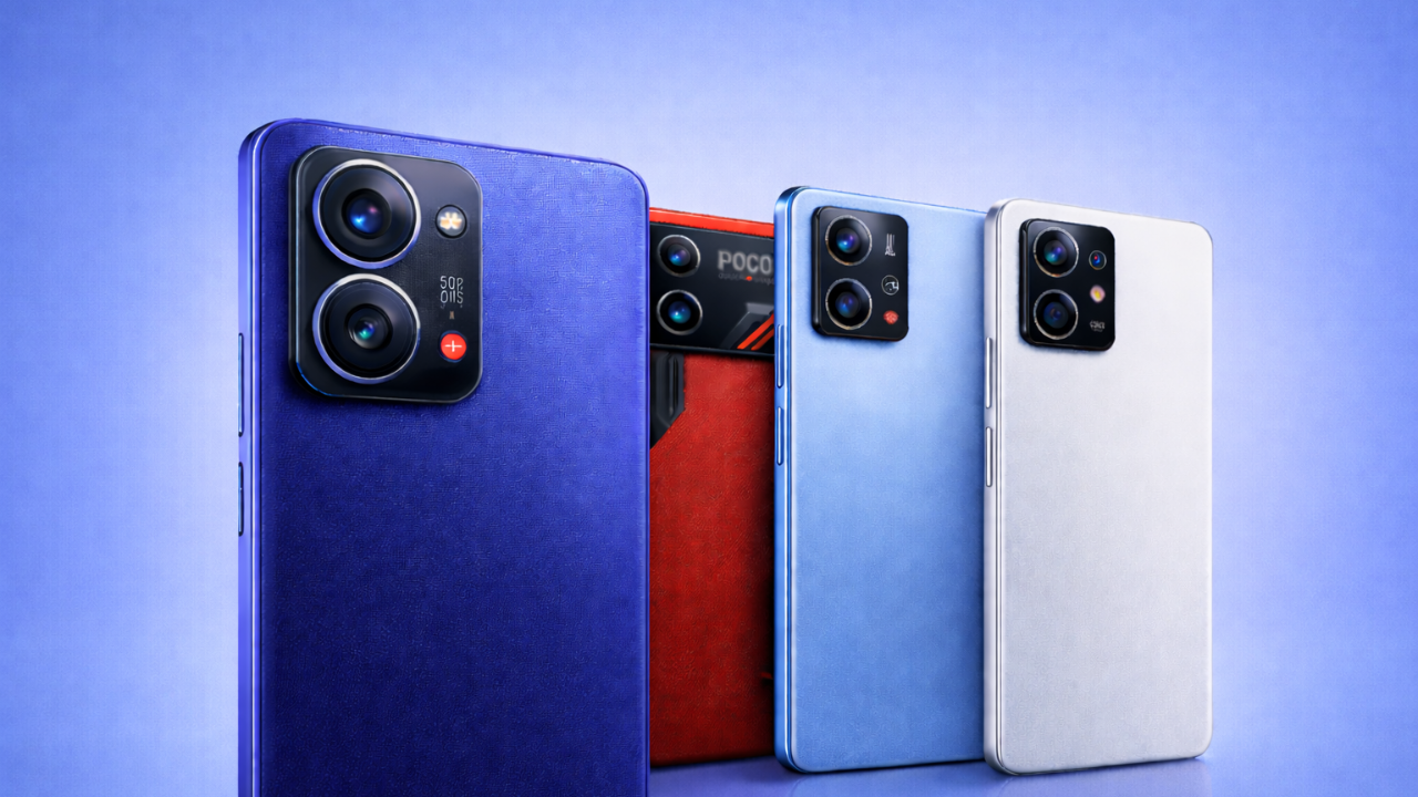 Melhores celulares Xiaomi custo-benefício de 2026 lado a lado