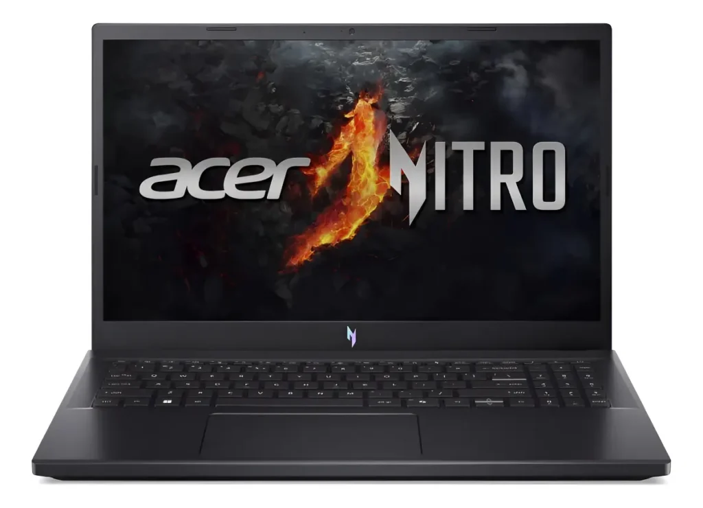 Acer Nitro V15 RTX 4050 notebook gamer para jogos e renderização