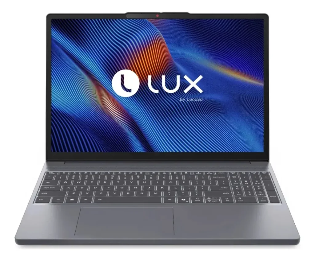 Design e teclado do Lenovo IdeaPad Slim 3 com Ryzen 7