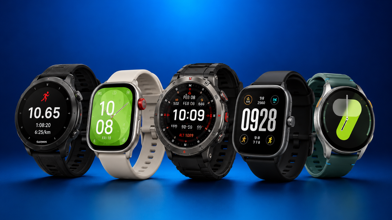 Melhores smartwatches para corrida em 2026 com GPS integrado