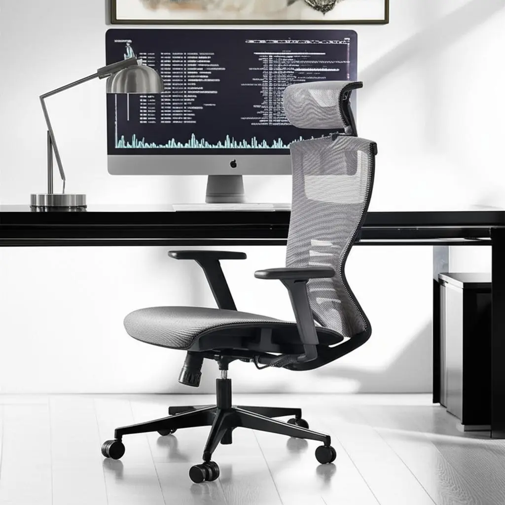 Cadeira ergonômica Elements Vertta Pro para pessoas altas