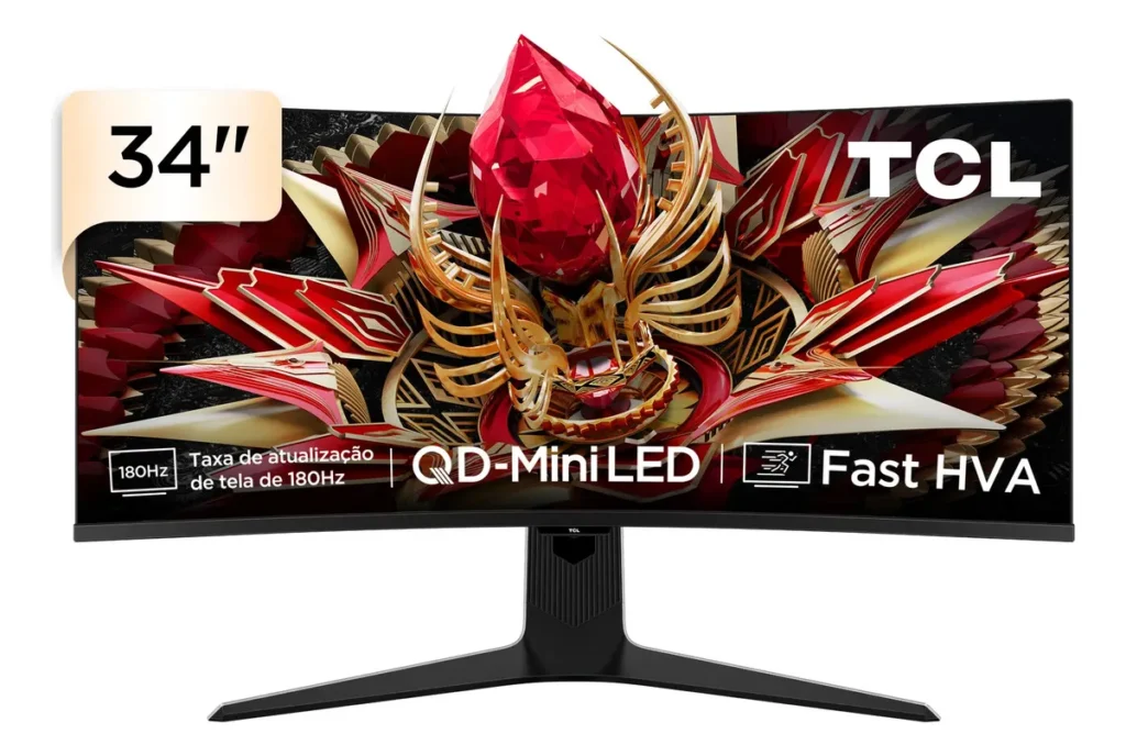 TCL 34" QD Mini LED 180 Hz